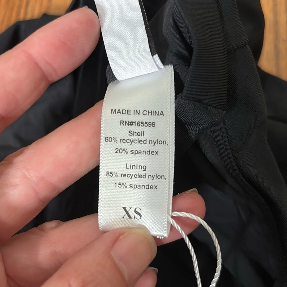 Andie‎ The Macao One Piece Swimsuit Black size XS NWT